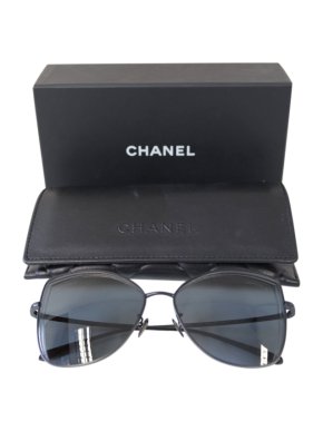 Chanel Black 4253 Cat-Eye Sunglasses
