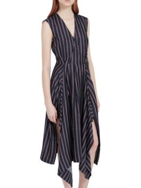 Mulberry Striped Samantha Dress