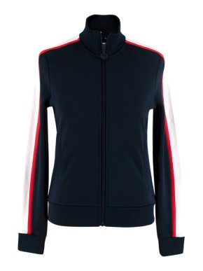 Tory Burch Sport Classic Track Navy Jacket