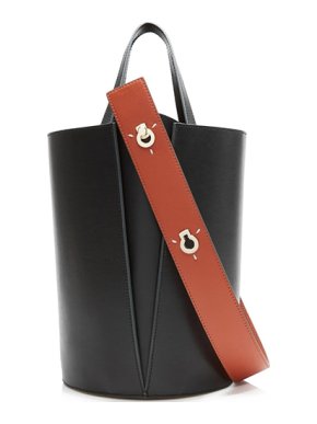 Danse Lente Black Mini Lorna Calfskin Bag