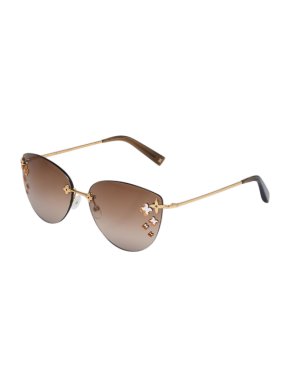 Louis Vuitton Brown Rimless Desmayo Sunglasses