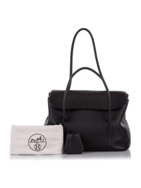 Hermes Clemence Leather Shoulder Bag