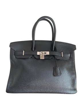 Hermes Black Togo Leather Birkin 35 PHW