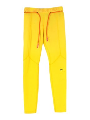 Nike x Off-White High Waisted Yellow Running Leggings