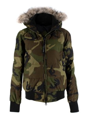 Canada Goose Camo Bomber Jacket
