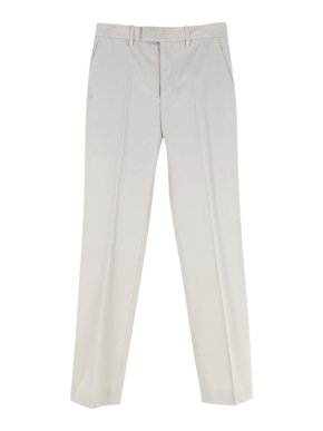 Balenciaga Cream Cotton Trousers