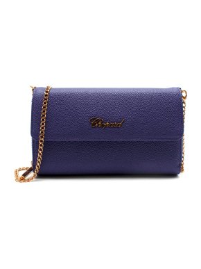 Chopard Blue Grained Leather Clutch