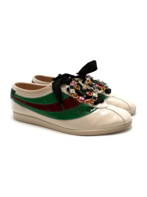 Gucci Patent Leather Trainers
