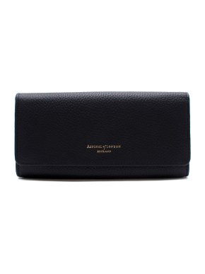 Aspinal of London Navy Leather Purse