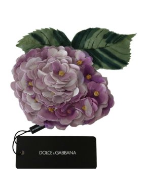 Dolce & Gabbana Purple Hydrangea Pin Brooch