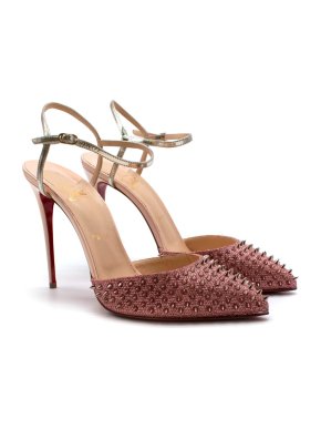 Christian Louboutin Spikaqueen Pink Pumps