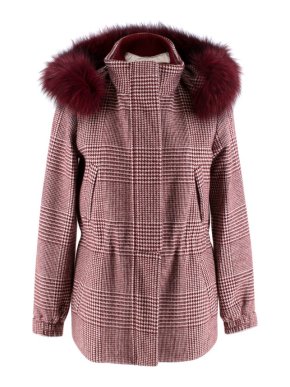 Loro Piana Short Cashmere Quilted Coat