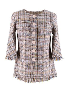 Chanel Multicolour Tweed Jacket