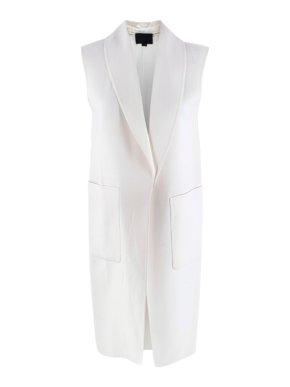 Alexander Wang White Sleeveless Jacket