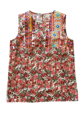 Dolce & Gabbana Red Carretto Print Vest