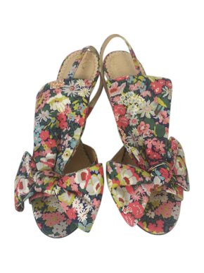Charlotte Olympia Floral Print Sandals