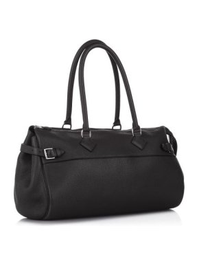 Hermes Black Clemence Leather Atlas 42