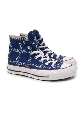 JW Anderson x Converse Chuck Taylor Royal Blue High-Top Sneakers