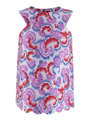 Osman Jacquard Japanese Swirl Top. Sold Out.