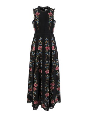 Zimmermann Laelia Embroidered Linen Dress