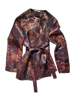 Mes Demoiselles reversible embroidered jacket