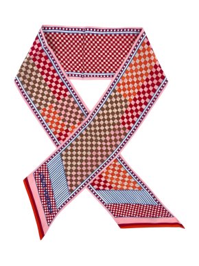 Louis Vuitton Mullticoloured Printed Silk Bandeau