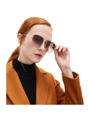 Givenchy GV 7148 Rose Gold Square Sunglasses