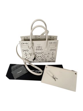 Saint Laurent Embellished Baby Sac Du Jour Tote