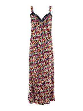 RIXO Juliet floral-print satin dress