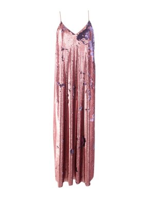 Alix NYC Two-Tone Sequin Maxi Dress