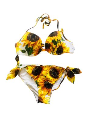 Dolce & Gabbana Sunflower Print Bikini