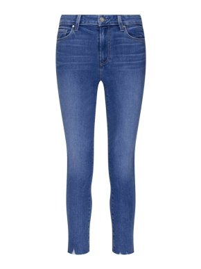 Paige Hoxton high-waist ankle crop skinny jeans