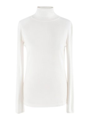 Brunello Cucinelli Cashmere and silk-blend turtleneck sweater
