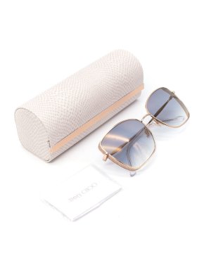 Jimmy Choo Alexis/s Gold Sunglasses
