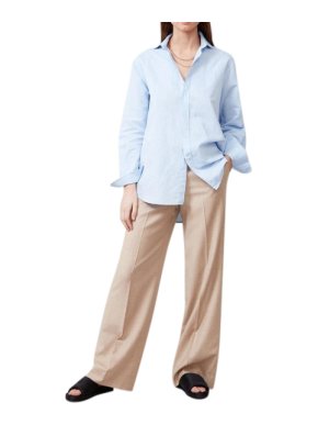 With Nothing Underneath WNU The Boyfriend Weave Celeste Blue