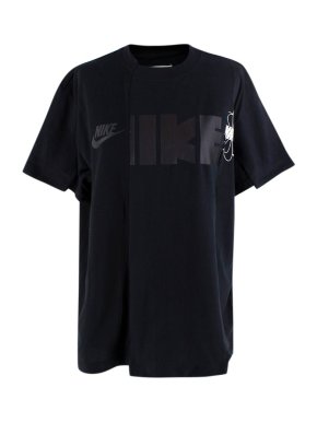 Nike x Sacai Black Logo T-Shirt