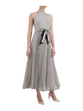 Zimmermann Black & Cream Spotted Sunray Picnic Dress