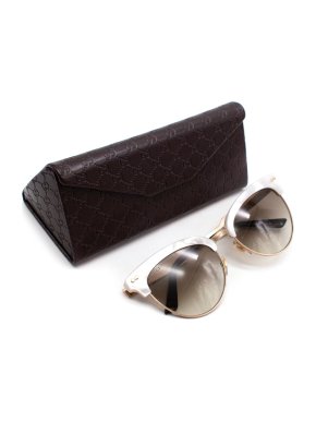 Gucci Mother of Pearl 55mm Sunglasses