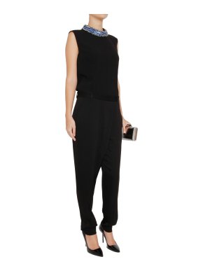 3.1 Philip Lim Jewelled Neck Sleeveless Jumpsuit