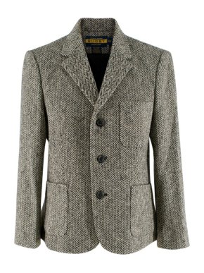 Ralph Lauren Rugby Herringbone Wool Tailored Jacket