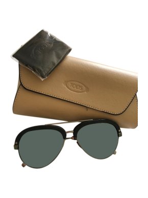 Tod's Black Aviator Sunglasses