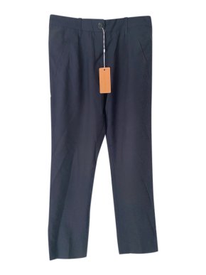 Studio Nicholson Navy carrot pants