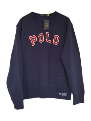 Polo Ralph Lauren Blue Embroidered Sweatshirt