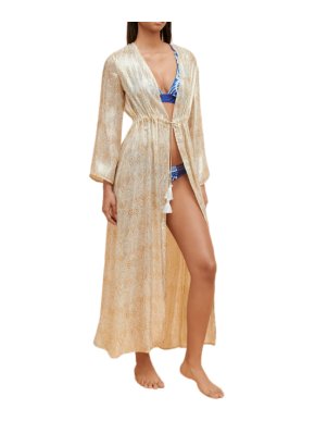 Paolita Dorado Silk Long Sleeve Kimono