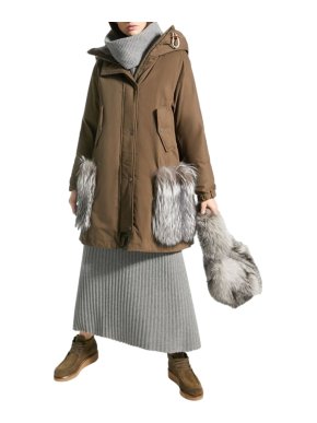 MaxMara Weekend Khaki parka