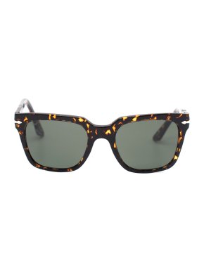 Persol Havana Square Sunglasses