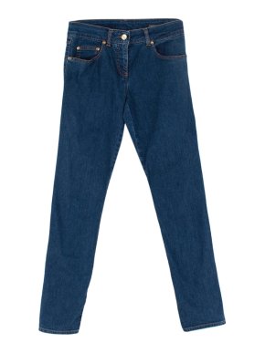Alexander McQueen Blue Skinny Jeans