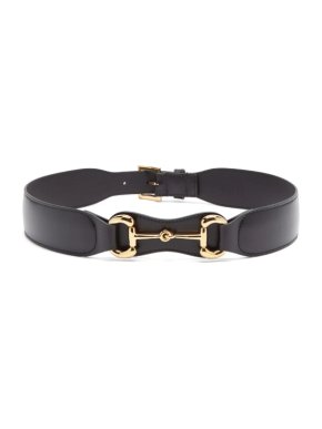 Gucci Horsebit leather belt - Size 75