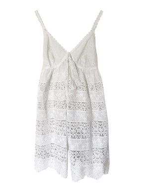 Dolce & Gabbana off white lace baby doll dress