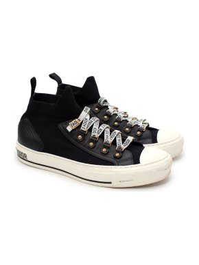 Dior Walk'N'Dior Black Technical Mesh Sneakers